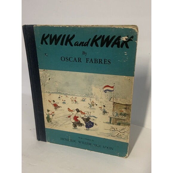 Oscar Fabres / Kwik and Kwak 1st Edition 1942 WW2 Nazi Duck - Picture 3 of 12